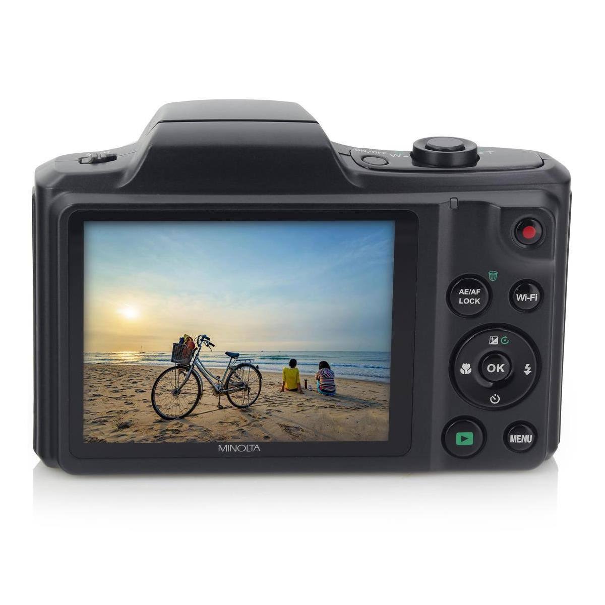 Digital Camera 22x Zoom Black k7m