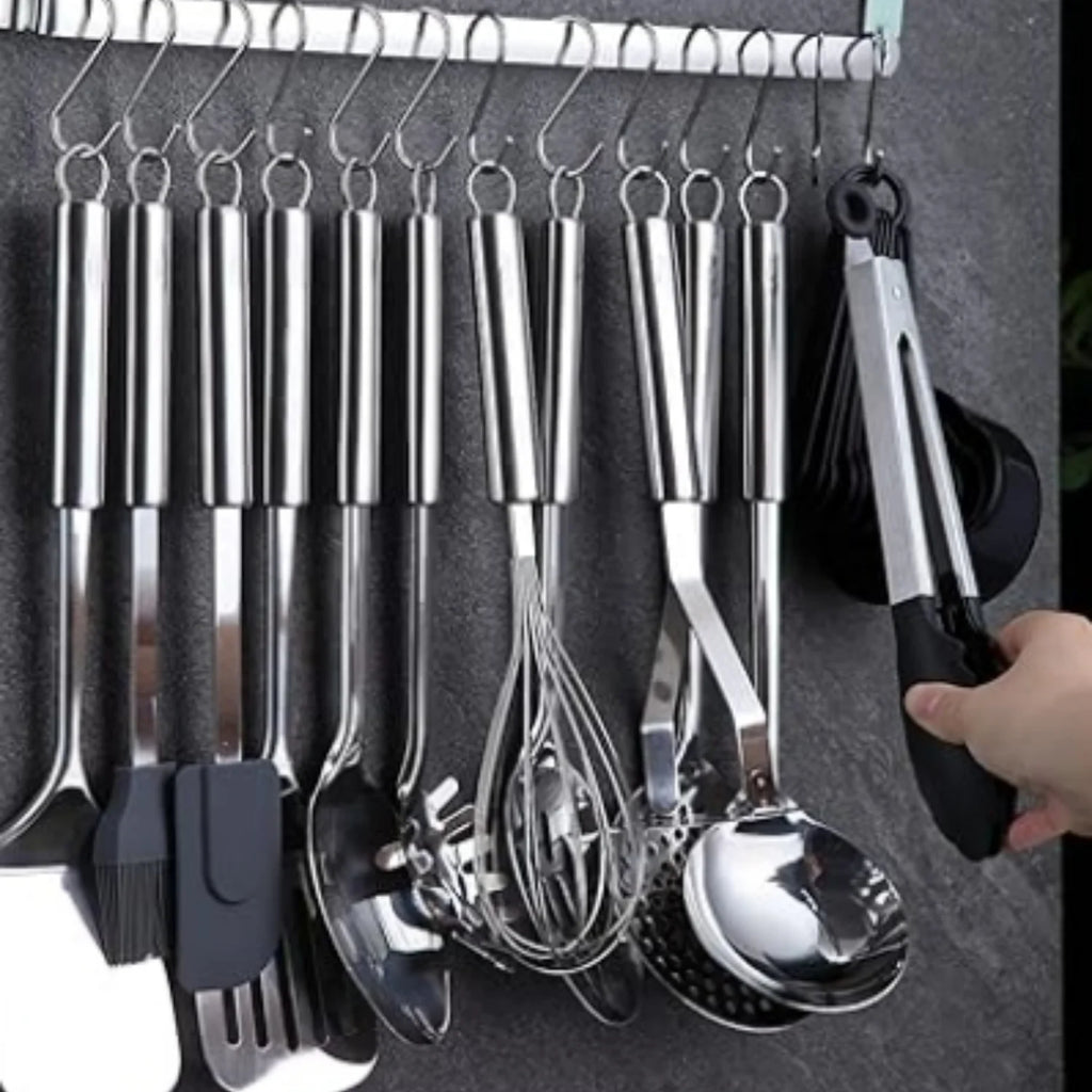 Stainless Steel Kitchen Utensils Set 38 Piece q7K
