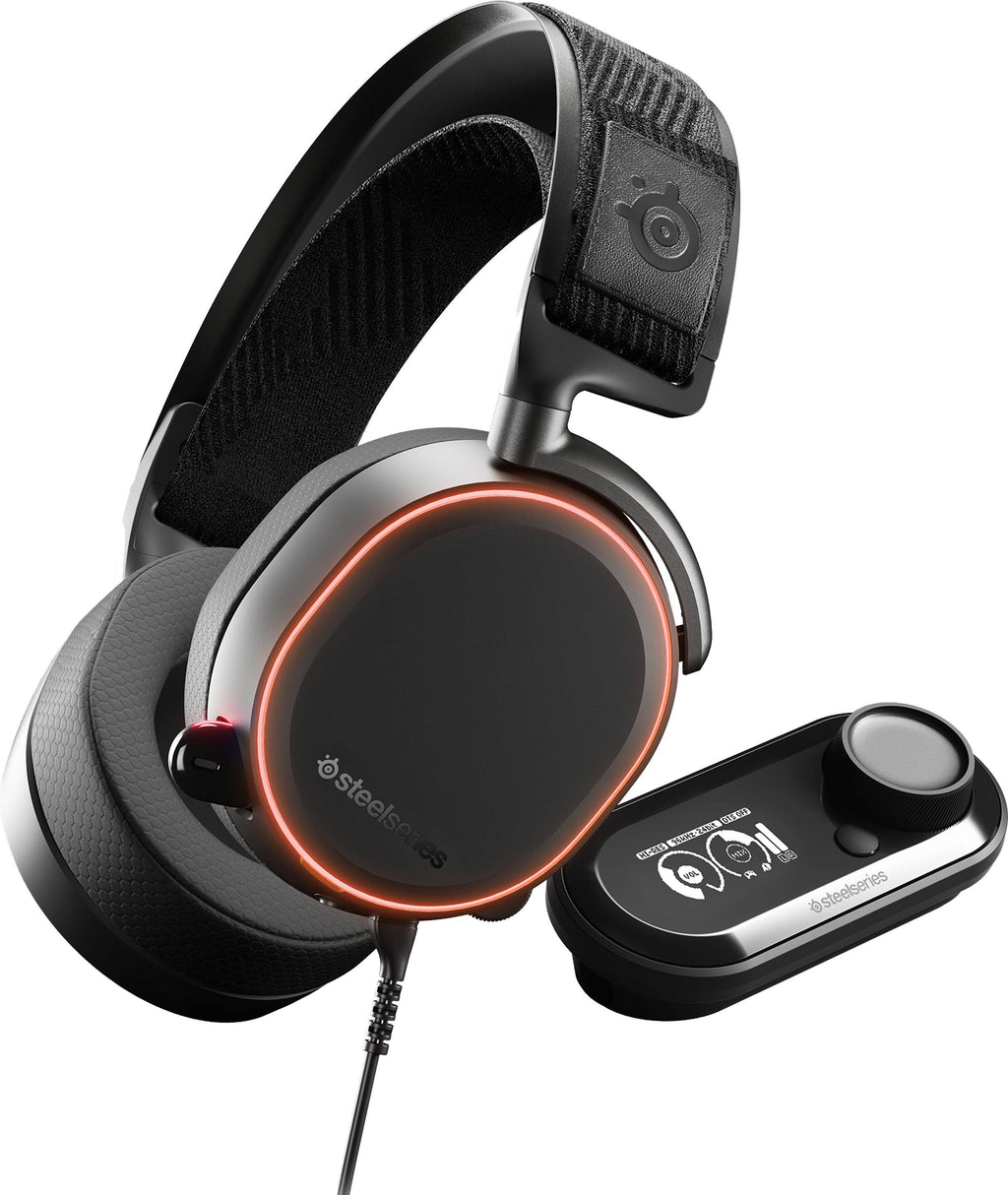 SteelSeries 61453 Arctis Pro + GameDAC Hi-Res Gaming Headset - Black