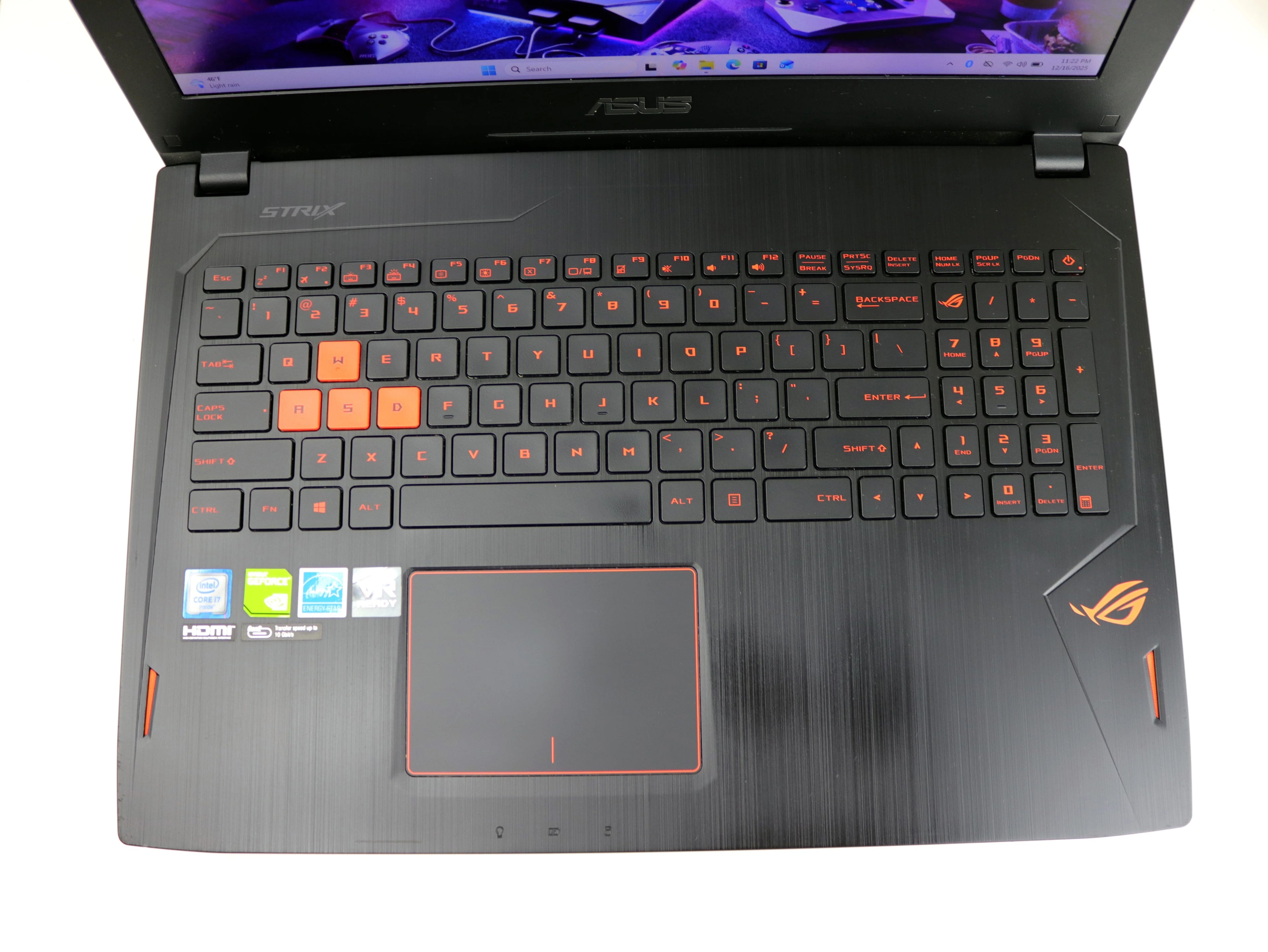 Pre-Owned 15.6" Gaming Laptop i7 16GB 1TB SSD GTX 1070 k7