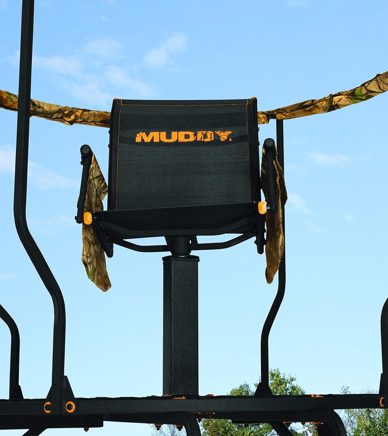 Outdoor Hunting Tripod Stand with 360-Degree Seat, 300 lb Capacity k7m
