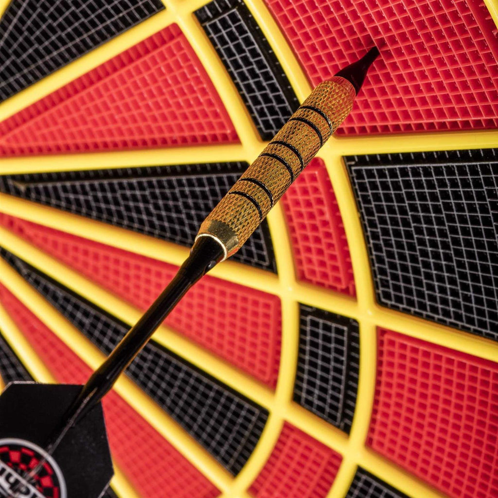 Standing Electronic Dartboard with 24 Games and 6 Soft-Tip Darts k7q