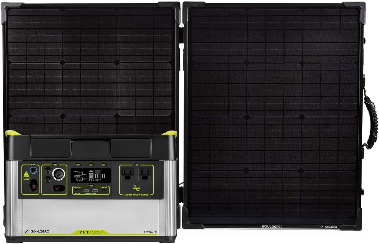 Solar Generator Kit with 100W Panel a7