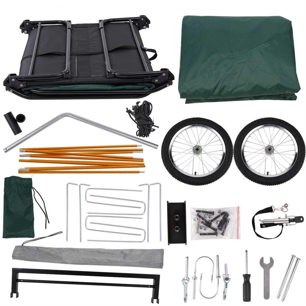 Folding E-Bike Trailer Tent for Camping k7m