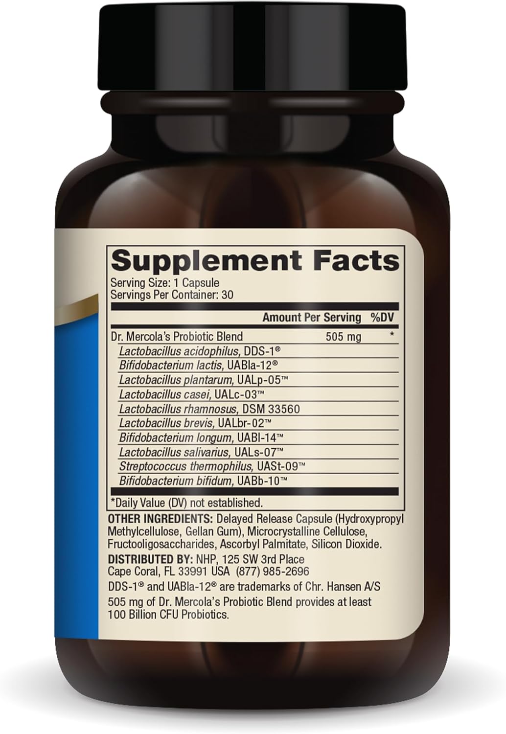 Probiotics 30 Capsules 100 Billion CFU Digestive Immune Support a7