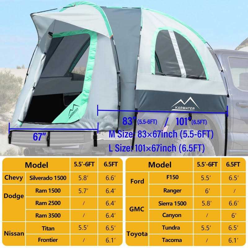 Pickup Truck Tent 7k