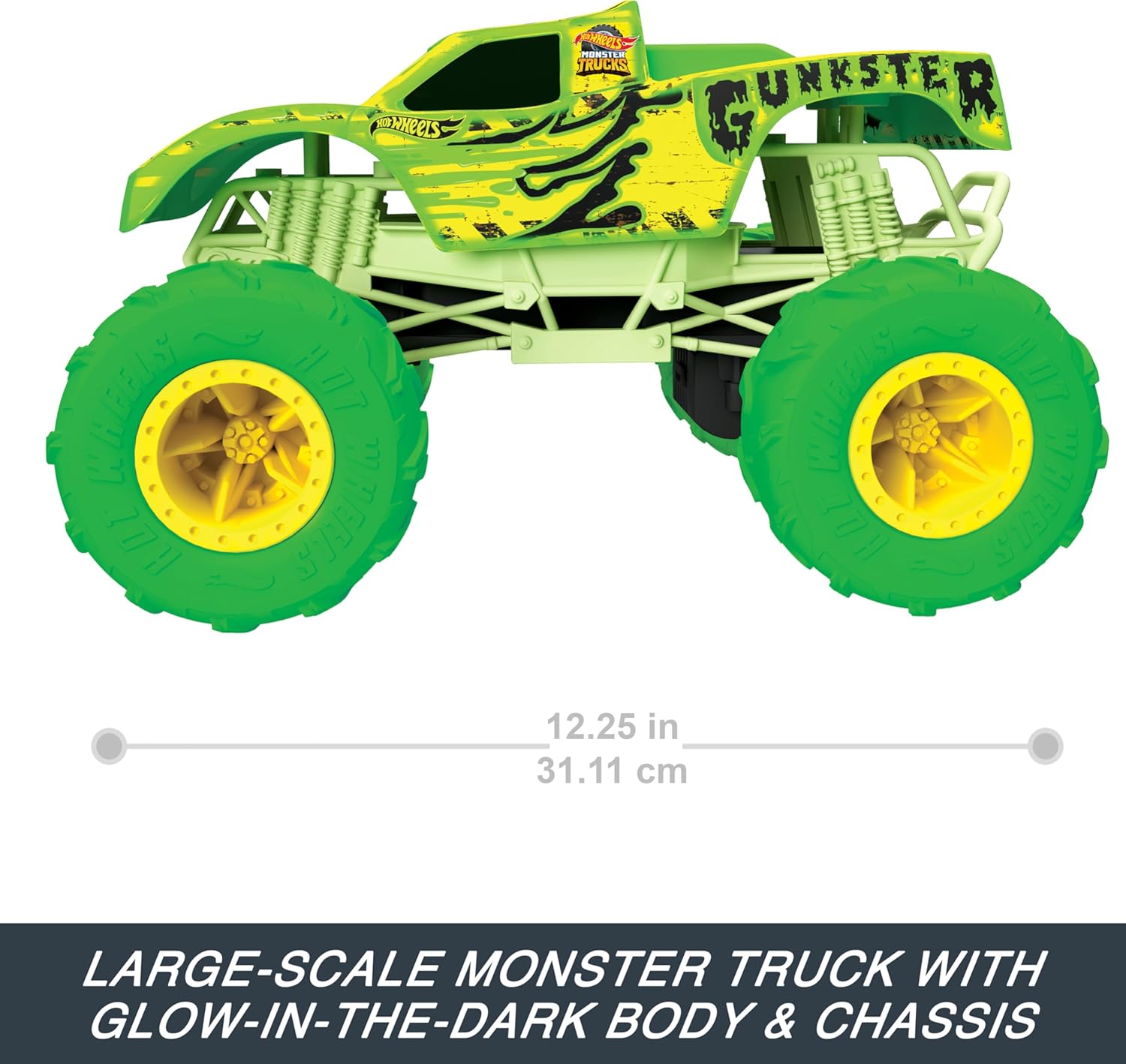 Monster Trucks RC Toy Remote Control Glowing Terrain Tires a7