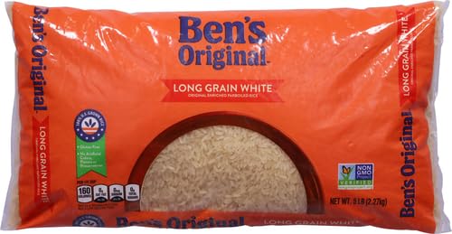 Enriched Long Grain White Rice, Parboiled 5 lb Bag k7