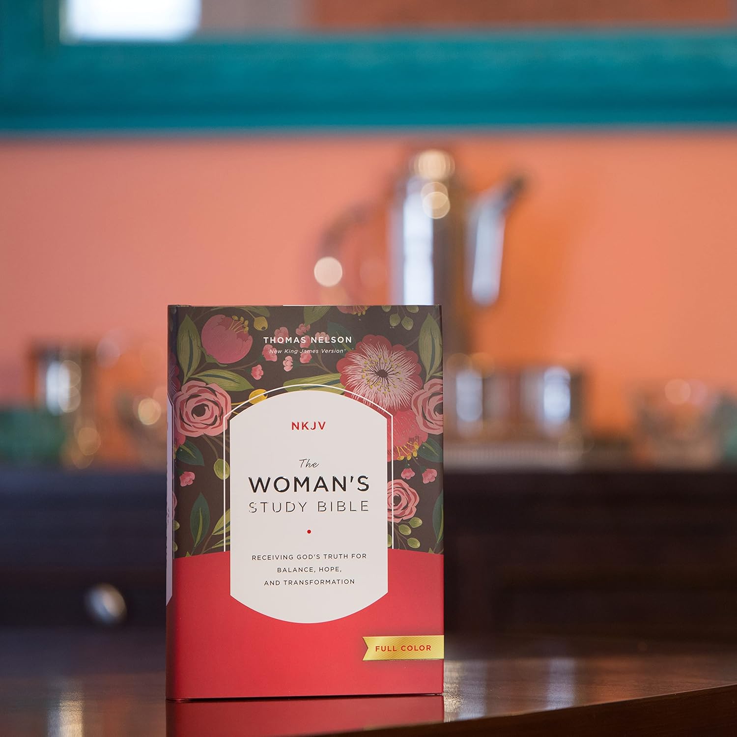 Woman's Study Bible Hardcover Red Letter Full-Color Edition k7m
