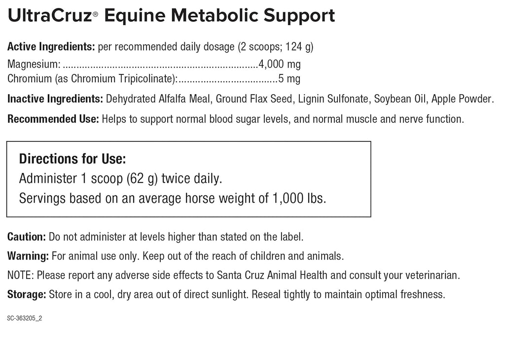 Equine Metabolic Support Supplement for Horses, 10 lb Pellet q7
