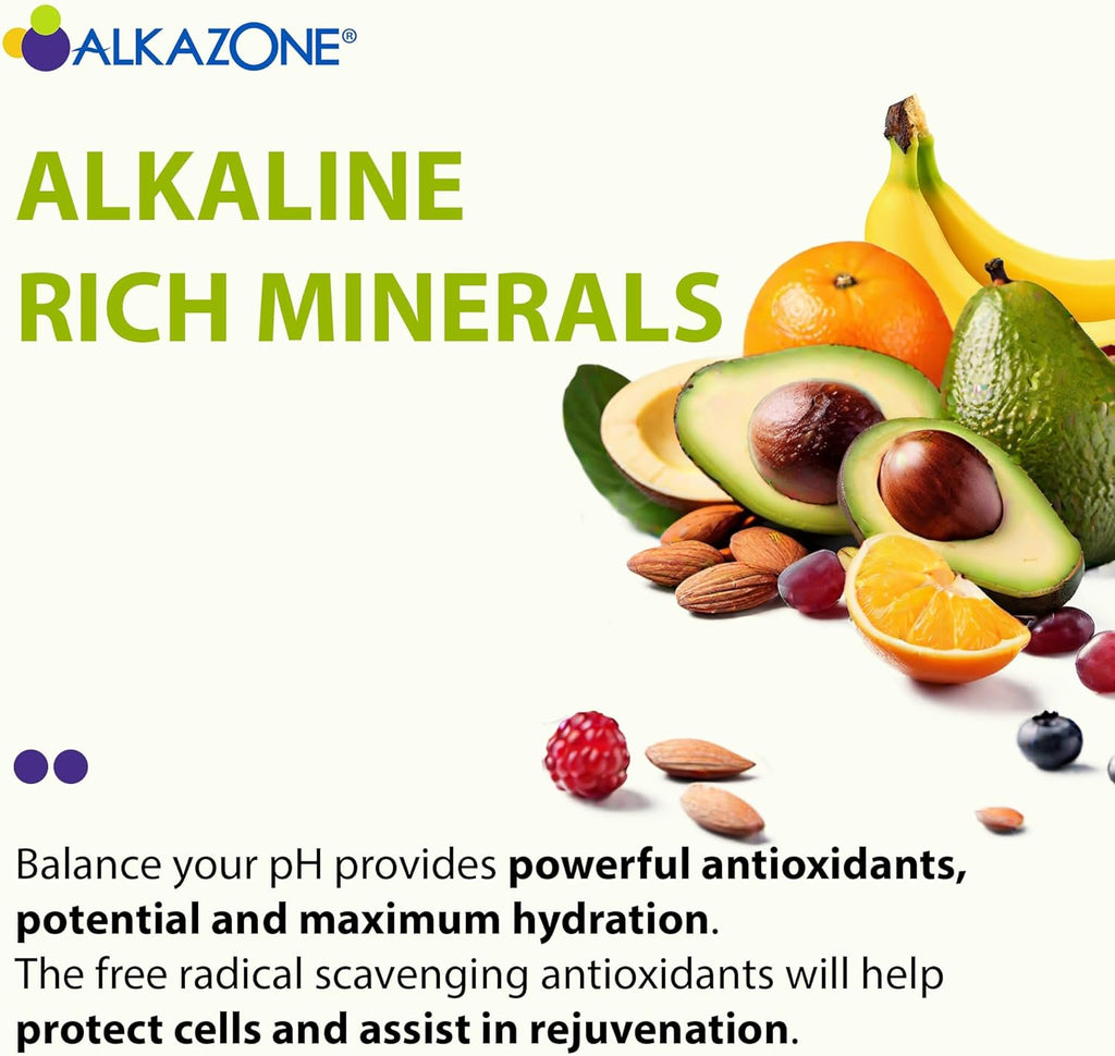 Alkaline Mineral Drops for Water, Unflavored, Portable 1.25 oz k7