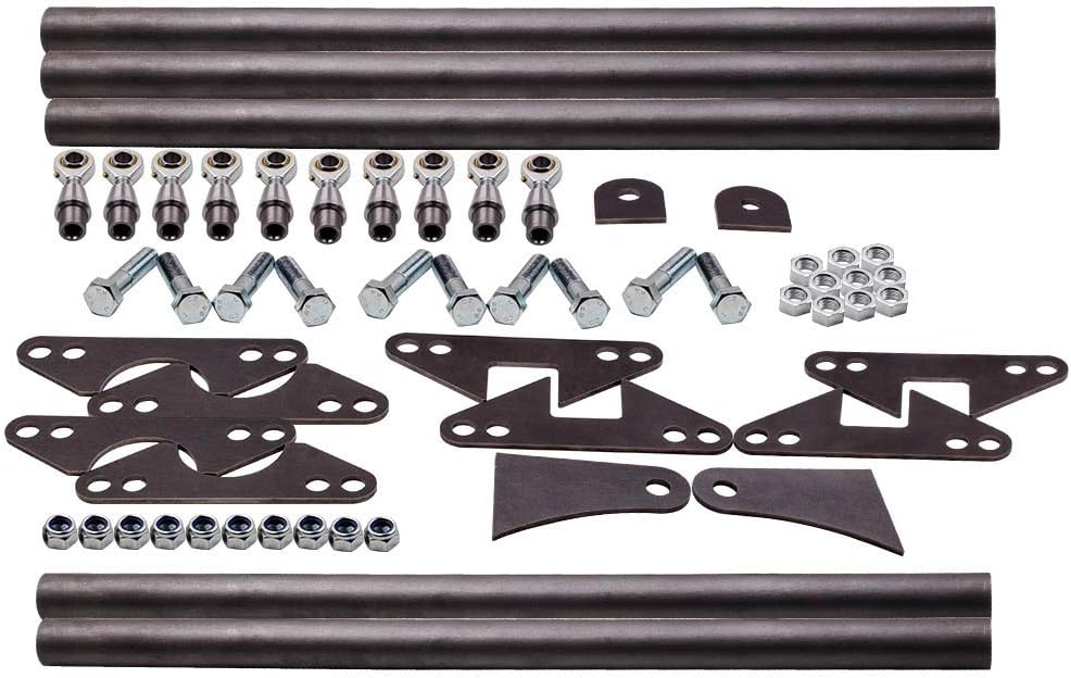 Parallel 4-Link Suspension Kit Universal 5 Bars Weld-On 1.25 x 24 Inch a7