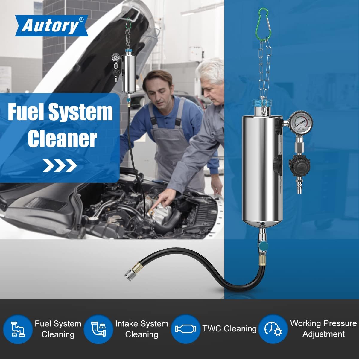 Fuel Injection System Cleaning Tool for Gasoline Car k7p