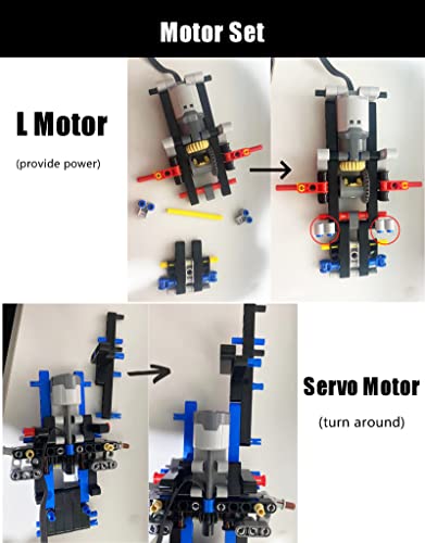 Motorized Light Upgrade Kit for Lego Technic Dodge Charger 42111 a7