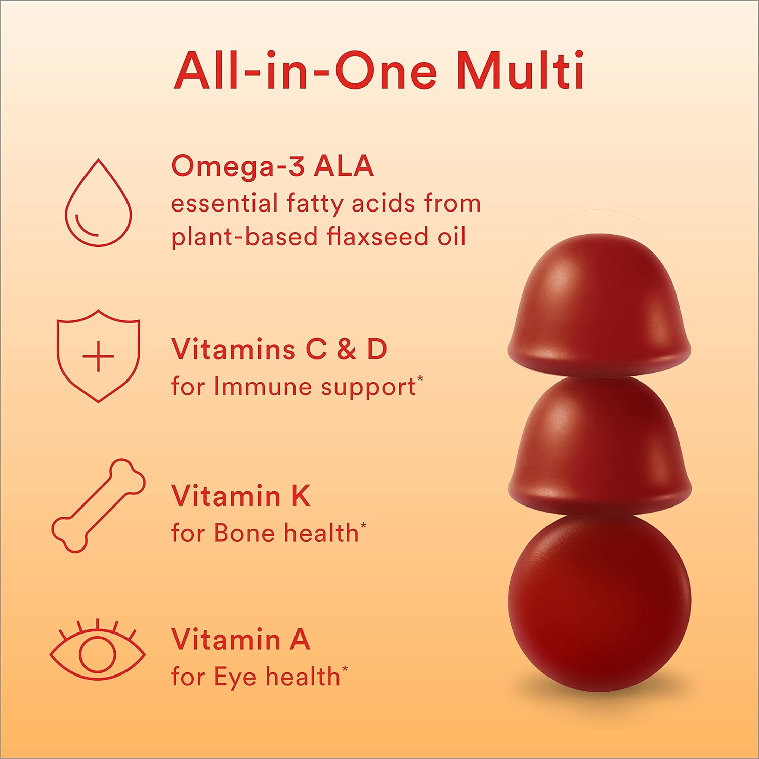 Sugar Free Kids Multivitamin Gummies with Omega 3 and Fiber a7