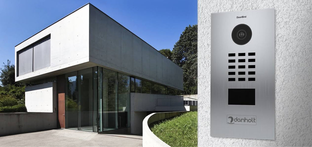 IP Video Door Station Flush-Mounted PoE Stainless Steel k7