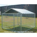 King Canopy Dog House Canopy Cage Cover Shade Shelter Outdoor Pen Pet 10x10 Kennel Tent King