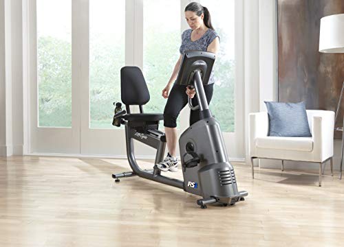 Recumbent Exercise Bike with Track Connect Console a7