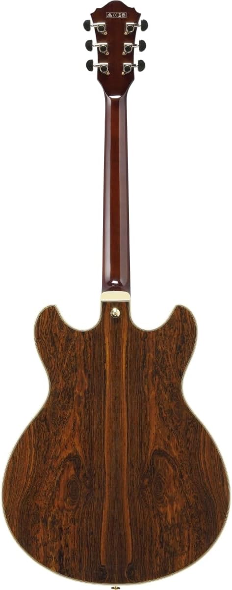 Semi-hollowbody Electric Guitar Black k7m