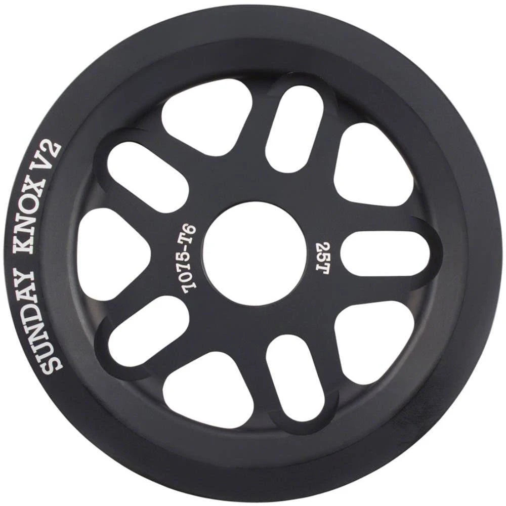Sunday Knox V2 Sprocket - 25T Black