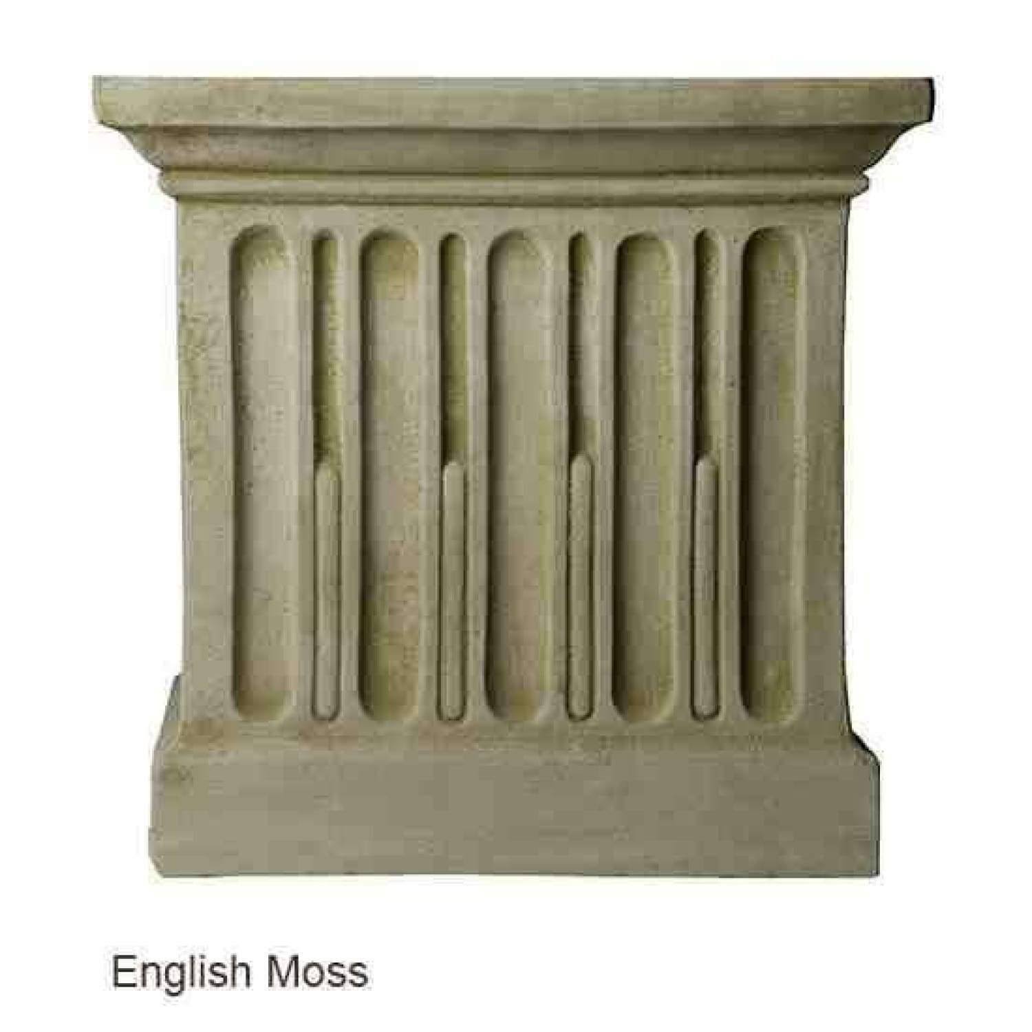 Yin Yang Stone Pedestal Birdbath k7m