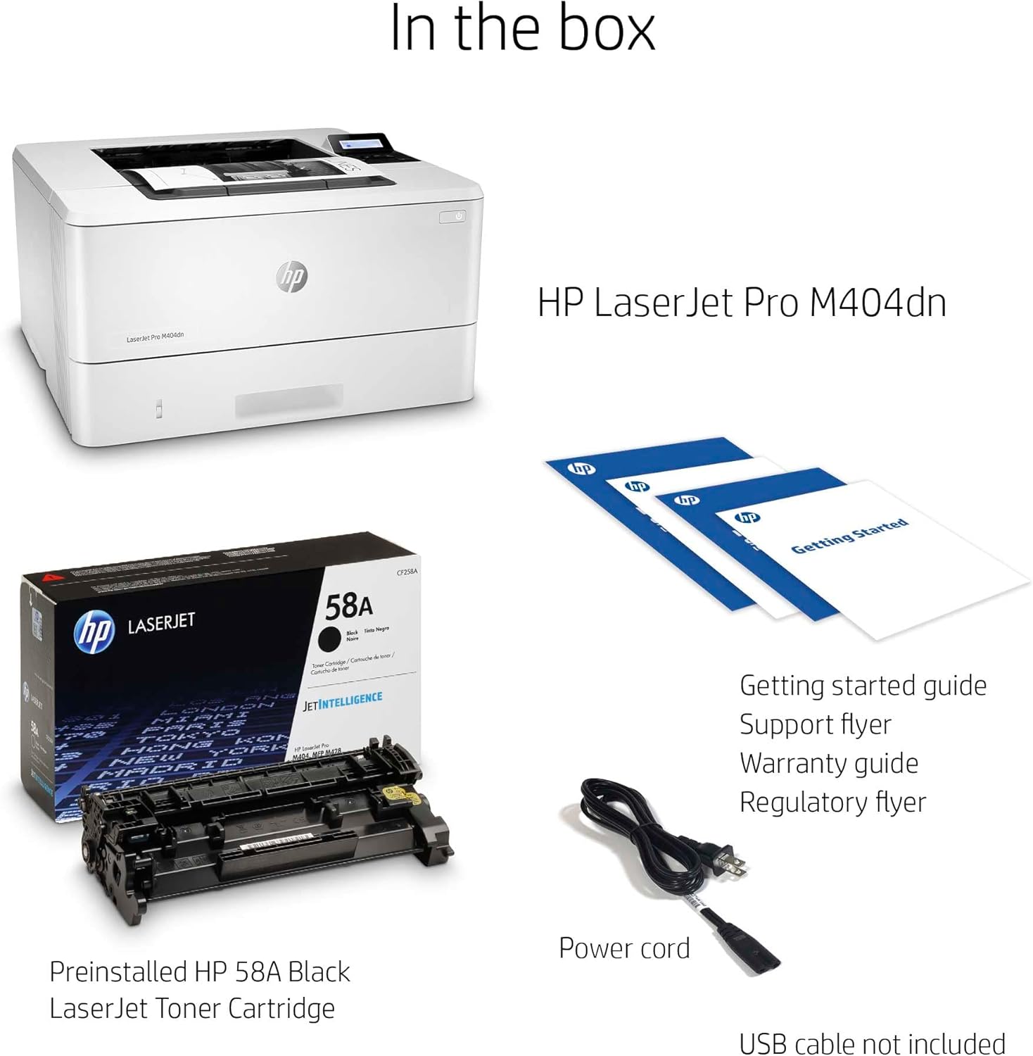 Monochrome Laser Printer with Auto Duplex, Ethernet Only k7q