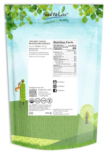 Organic Chaga Mushroom Powder 1 Pound a7