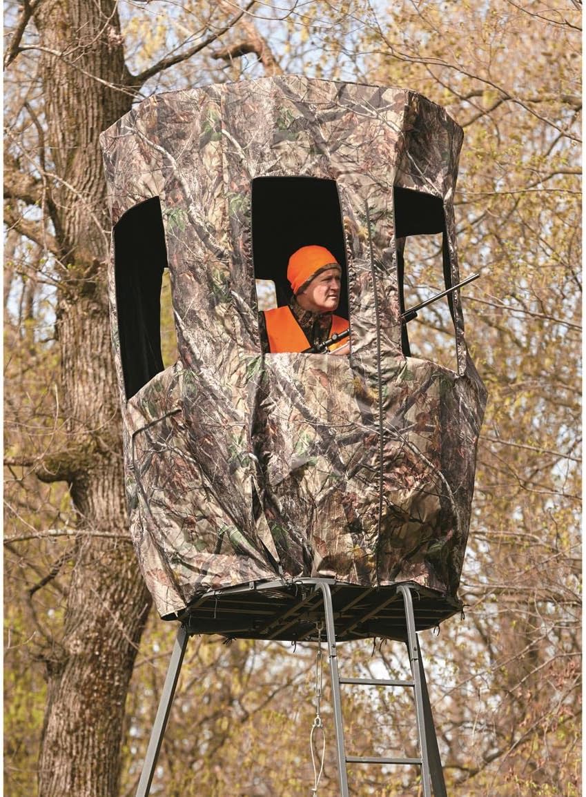 Deer Stand Cover Camo Tripod Hunting Blind Enclosure k7p