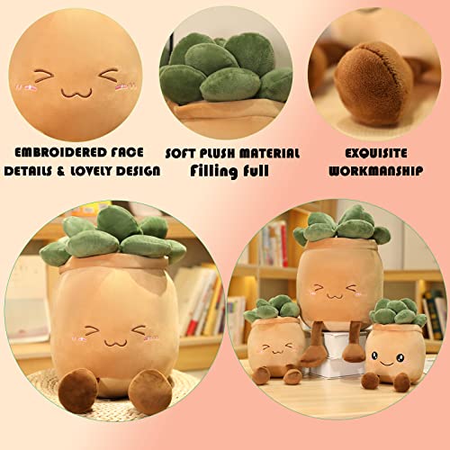 Plant Plush Toy Stuffed Succulents Pillow Decoration k7m