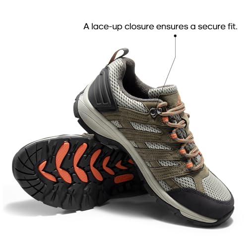 Women's Hiking Shoes Lightweight Breathable Mesh Walking Sneakers Outdoor q7