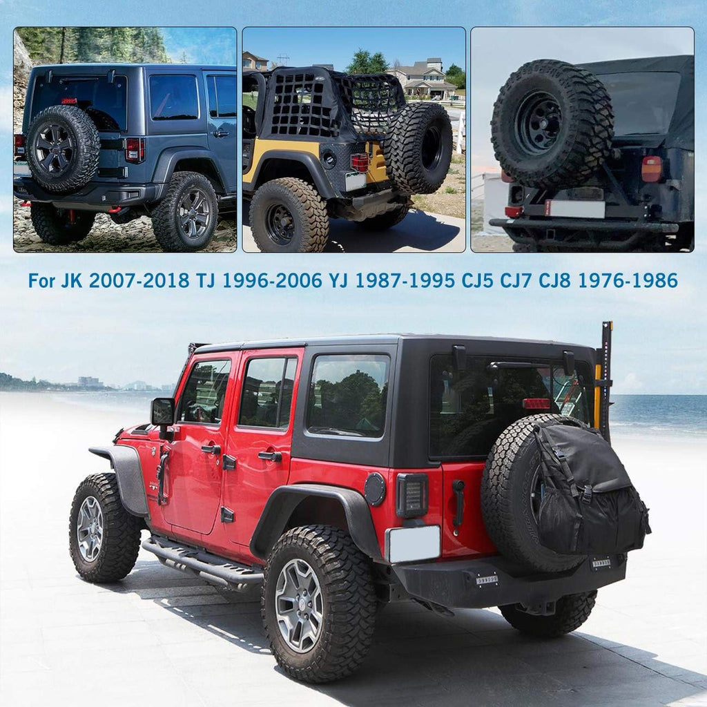 Spare Tire Trash Bag Overland Cargo Organizer for Camping SUV Truck Off-Road a7