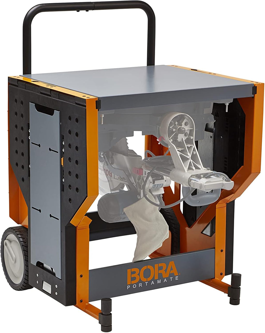 Miter Saw Workstation with Adjustable Roller Support k7q