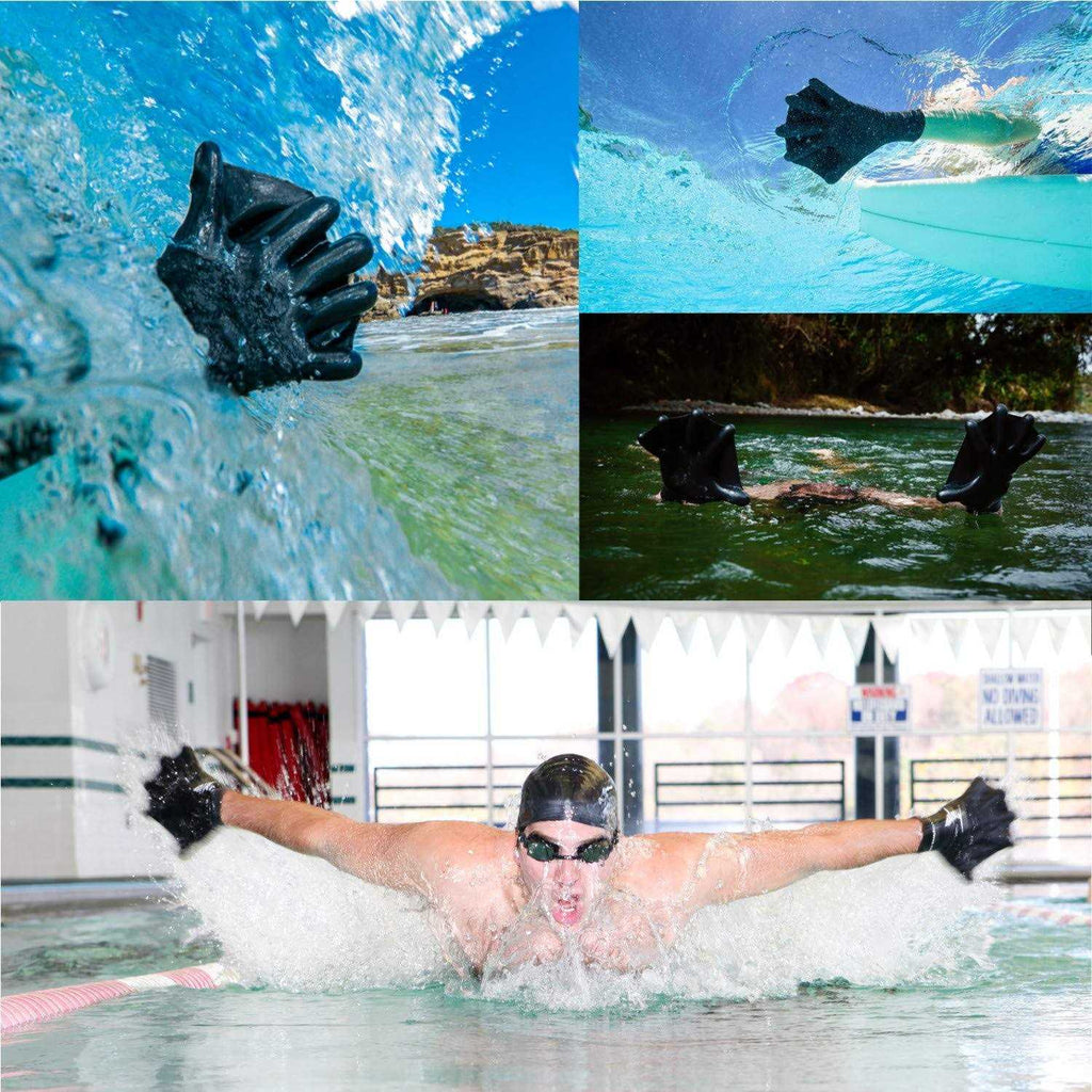 Webbed Swimming Gloves for Diving a7