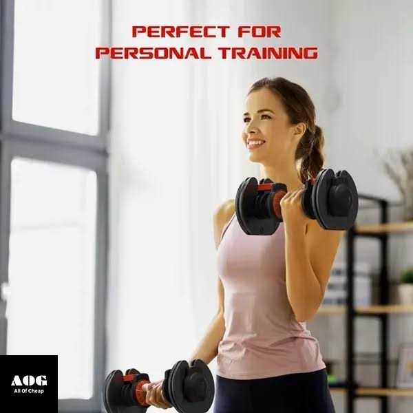 Adjustable Dumbbell Quick-Select Set a7