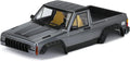 INJORA Unpainted 313mm Wheelbase Cherokee Pickup Truck Car Shell Kit for 1/10 RC Crawler Axial SCX10 & SCX10 II 90046 90047 (White)