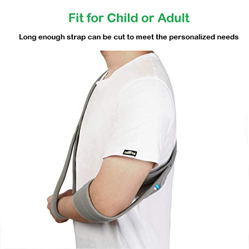 Arm Sling for Broken Bones Adjustable Shoulder Immobilizer q7