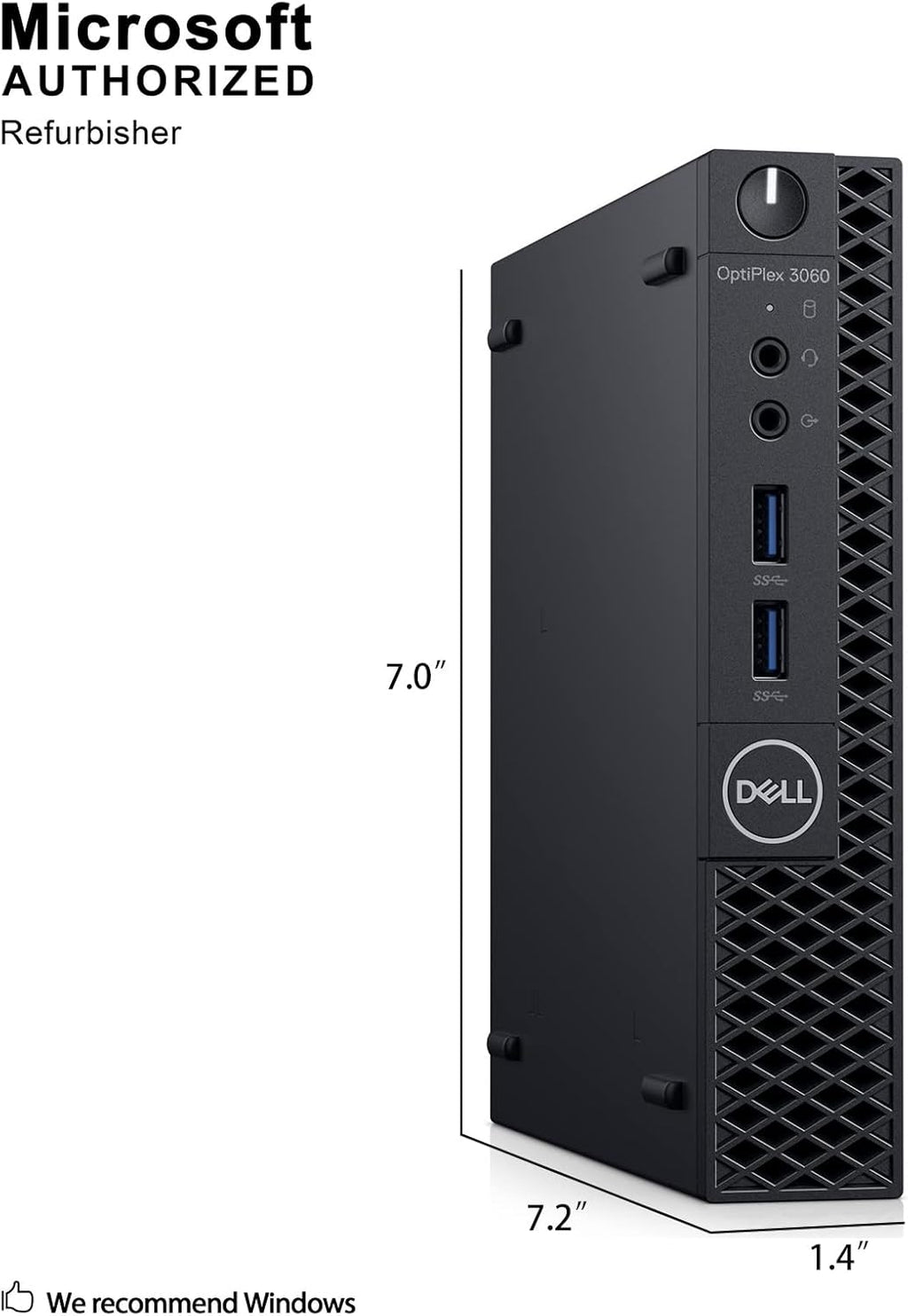 Micro PC Intel Core i5 8GB RAM 256GB SSD Windows 10 Pro k7