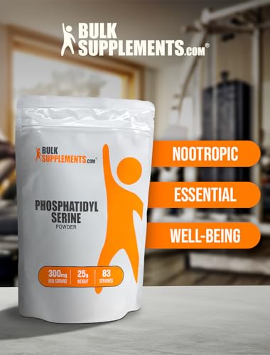 Phosphatidylserine Powder Supplement from Soy Beans, 300mg per Serving 500g k7