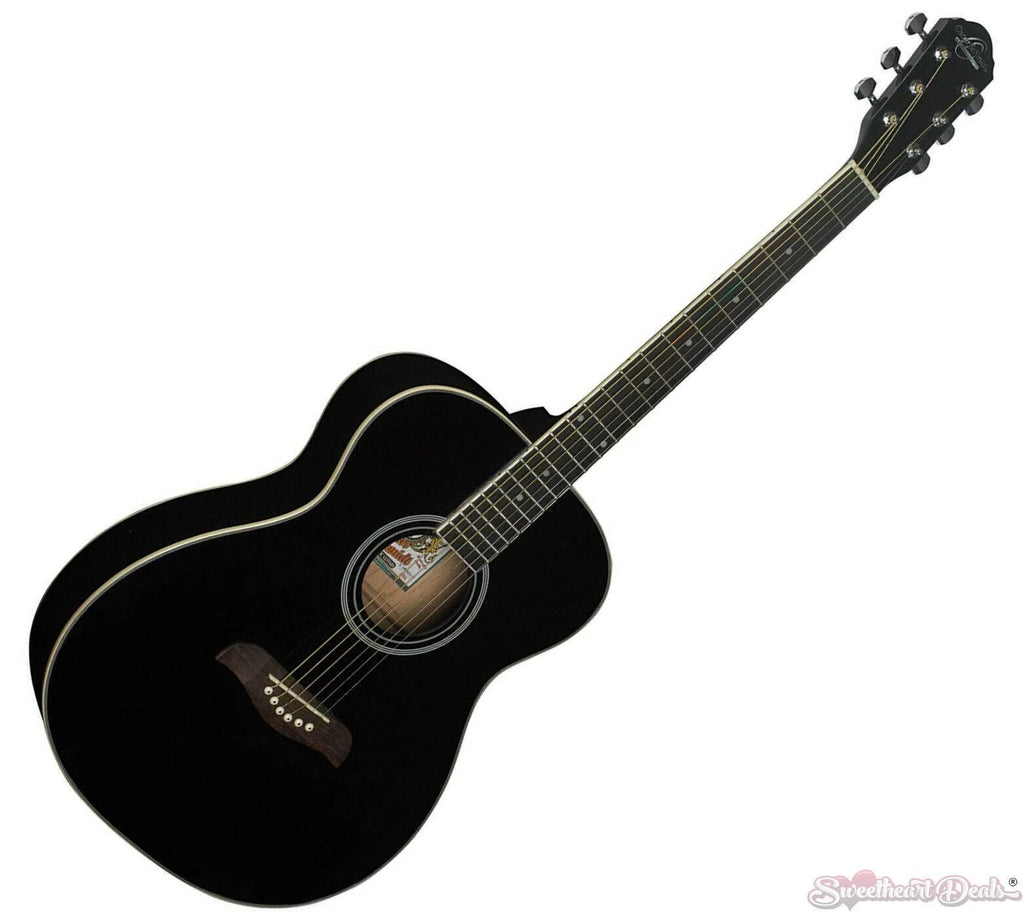 Acoustic Guitar Auditorium Black k7