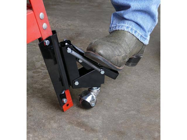Heavy-Duty Retractable Workbench Swivel Caster Wheels 4-Pack a7