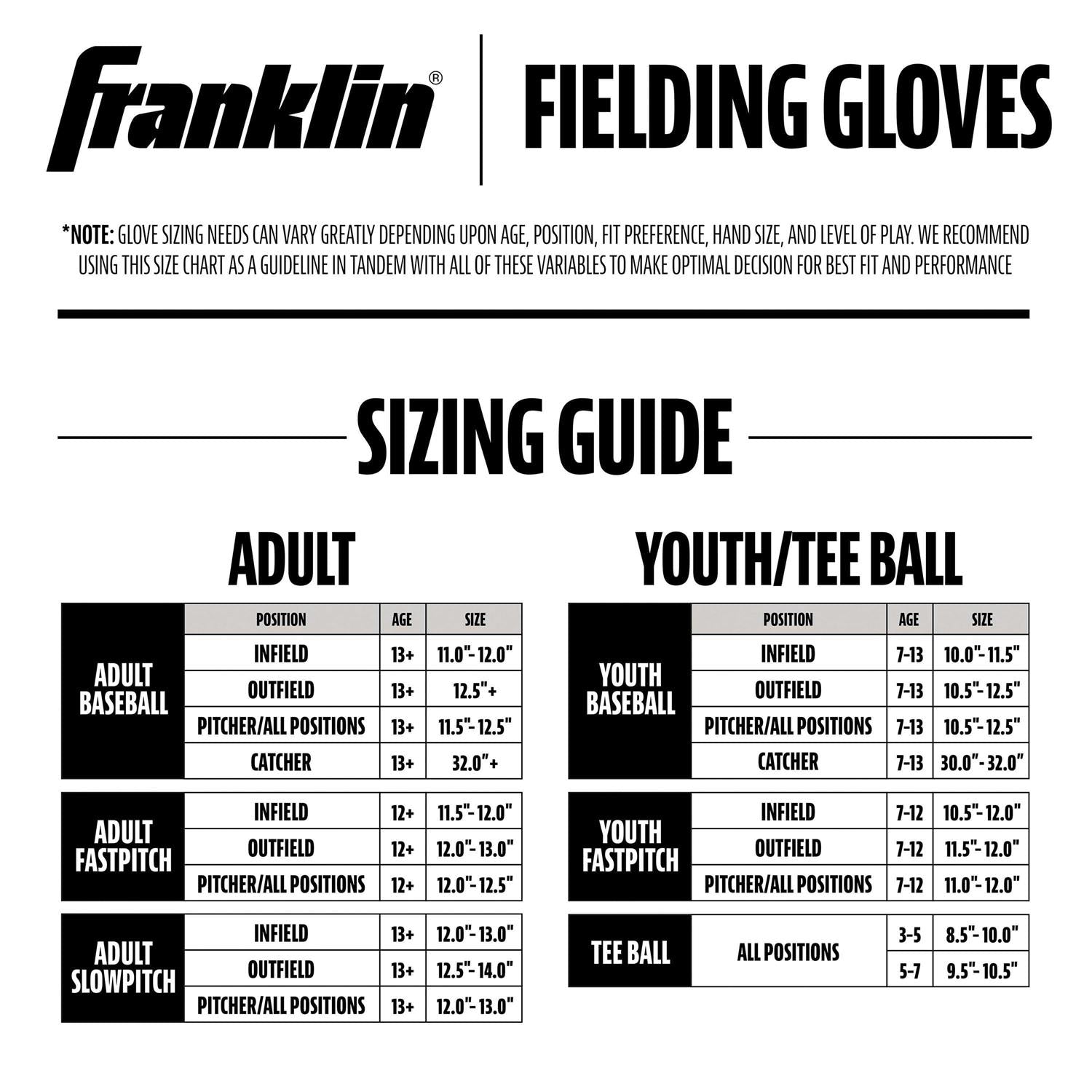 Softball Glove Field Master a7k