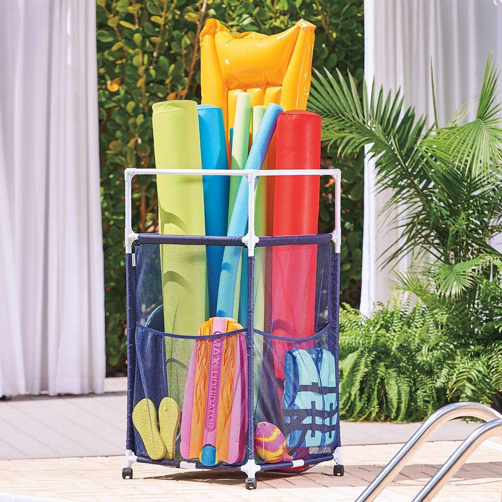 Pool Noodle Storage Cart a7
