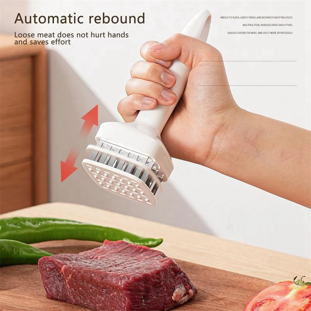 Meat Tenderizer Needle, Stainless Steel Prongs, 17cm k7
