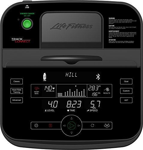 Recumbent Exercise Bike with Track Connect Console a7
