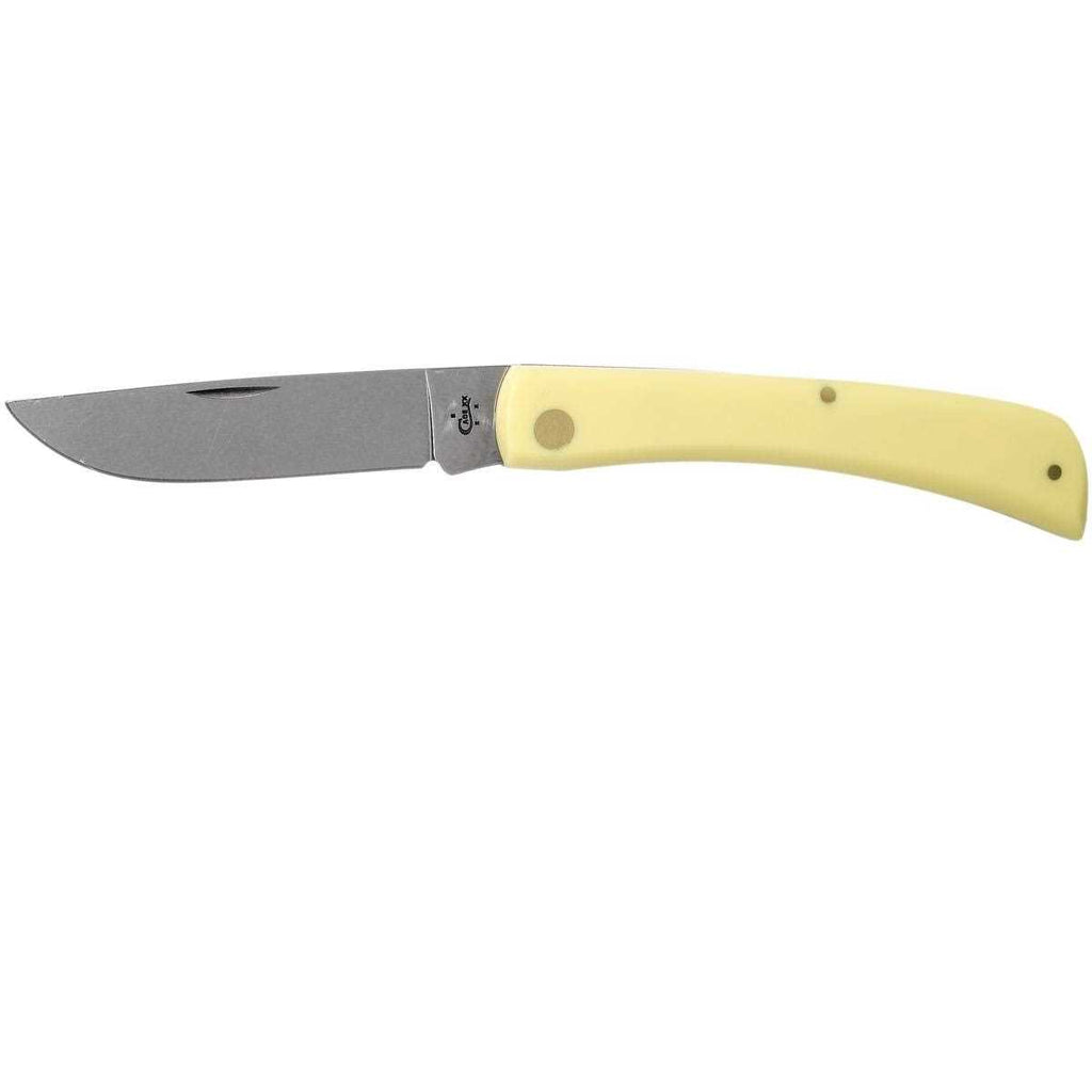 Pocket Knife with Yellow Handle CV Steel 7k