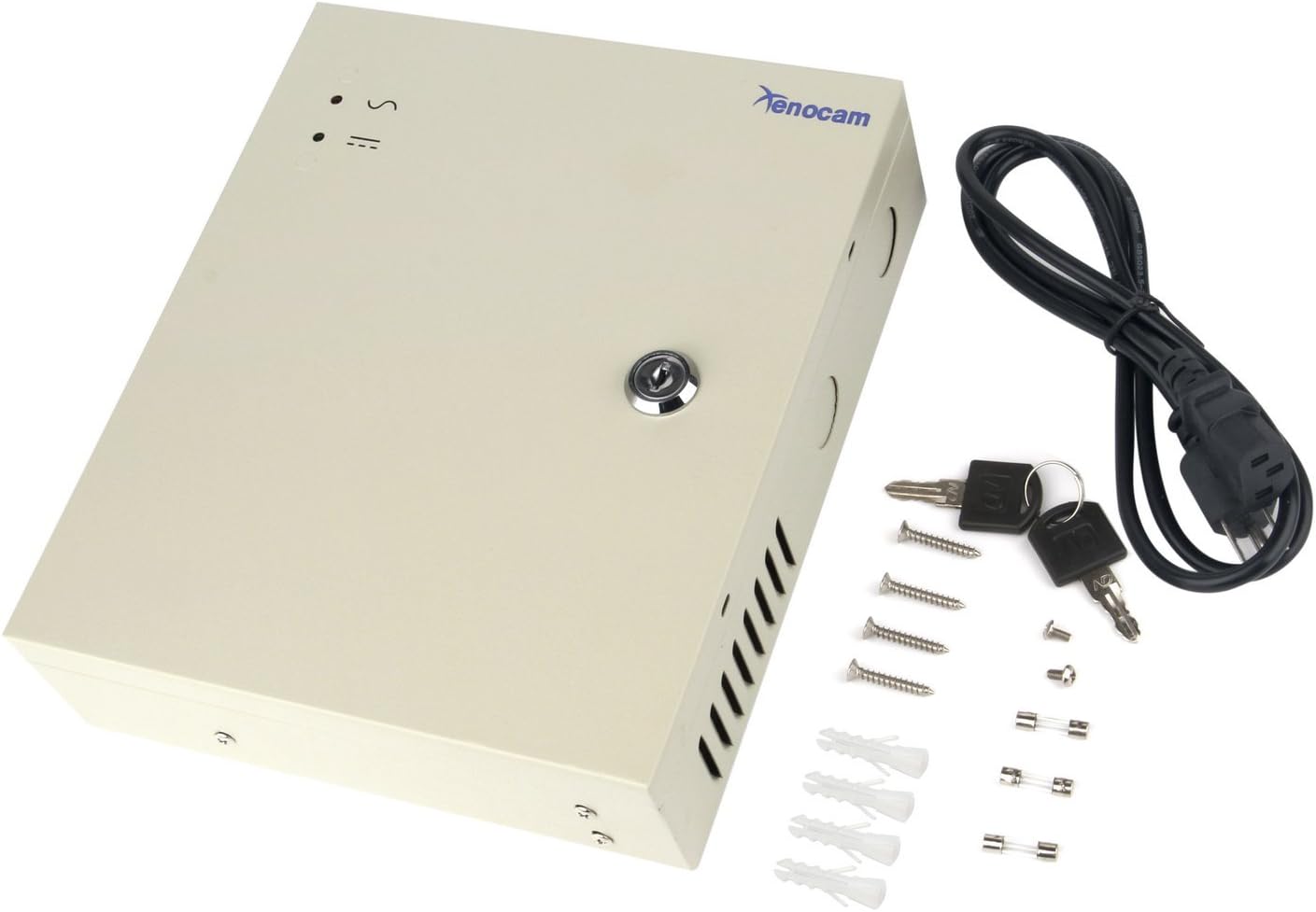 8 Channel 12V DC 5A Power Supply Box for CCTV DVR Security System k7m
