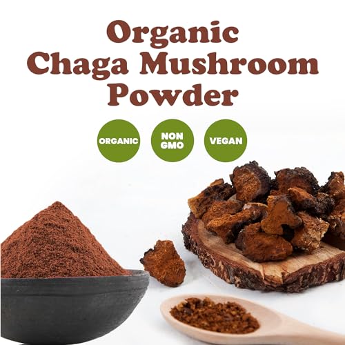 Organic Chaga Mushroom Powder 1 Pound a7