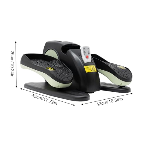 Under Desk Elliptical Machine with Remote Control and LCD Display k7p