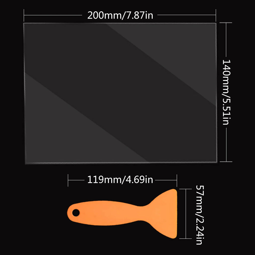 FEP Film 140 x 200 mm 0.15 mm for UV DLP 3D Printers a7