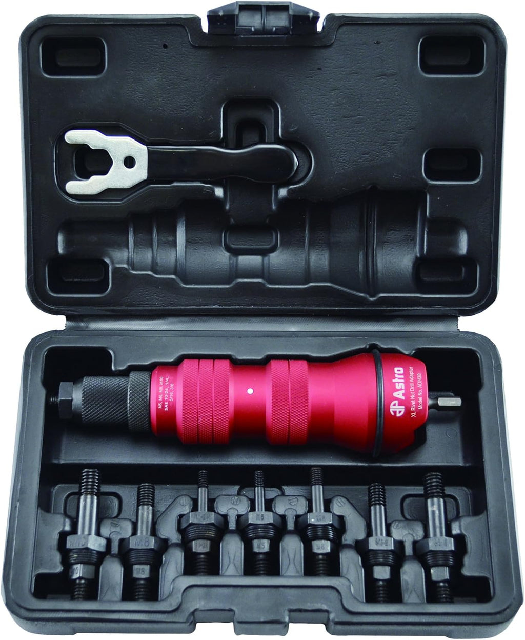 Rivet Nut Drill Adapter Kit 3/8 Inch k7p